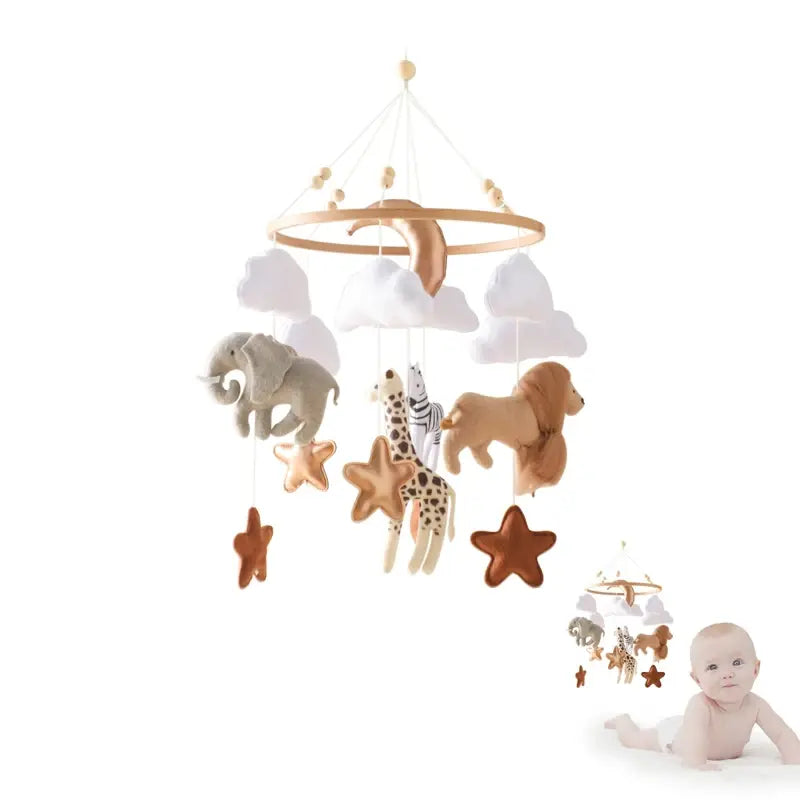 Baby Toddler Crib Mobiles with South African theme (wooden hanger sold separately)